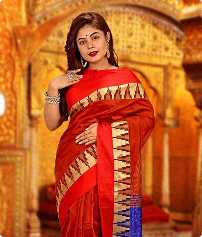 Pure Katan Silk Saree